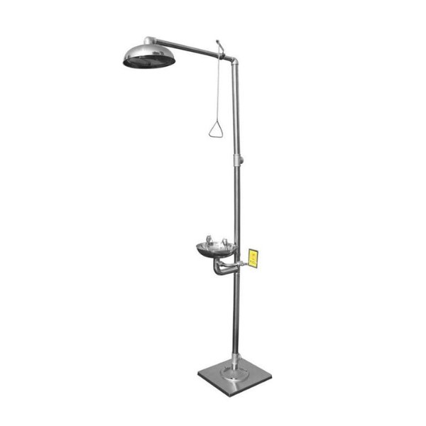 Trạm rửa mắt và tắm khẩn cấp Inox 304